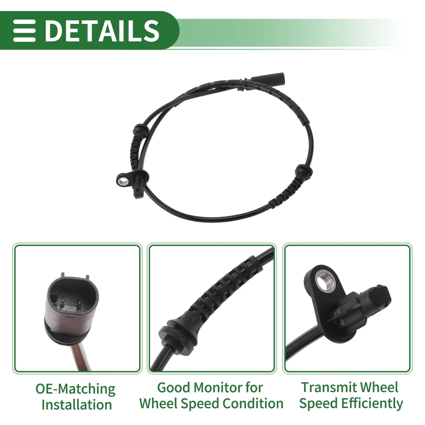 ABS Wheel Speed Sensor No. 34526895657 for BMW X3 (2017–2024)