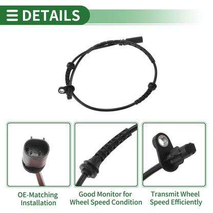 ABS Wheel Speed Sensor No. 34526895657 for BMW X3 (2017–2024)