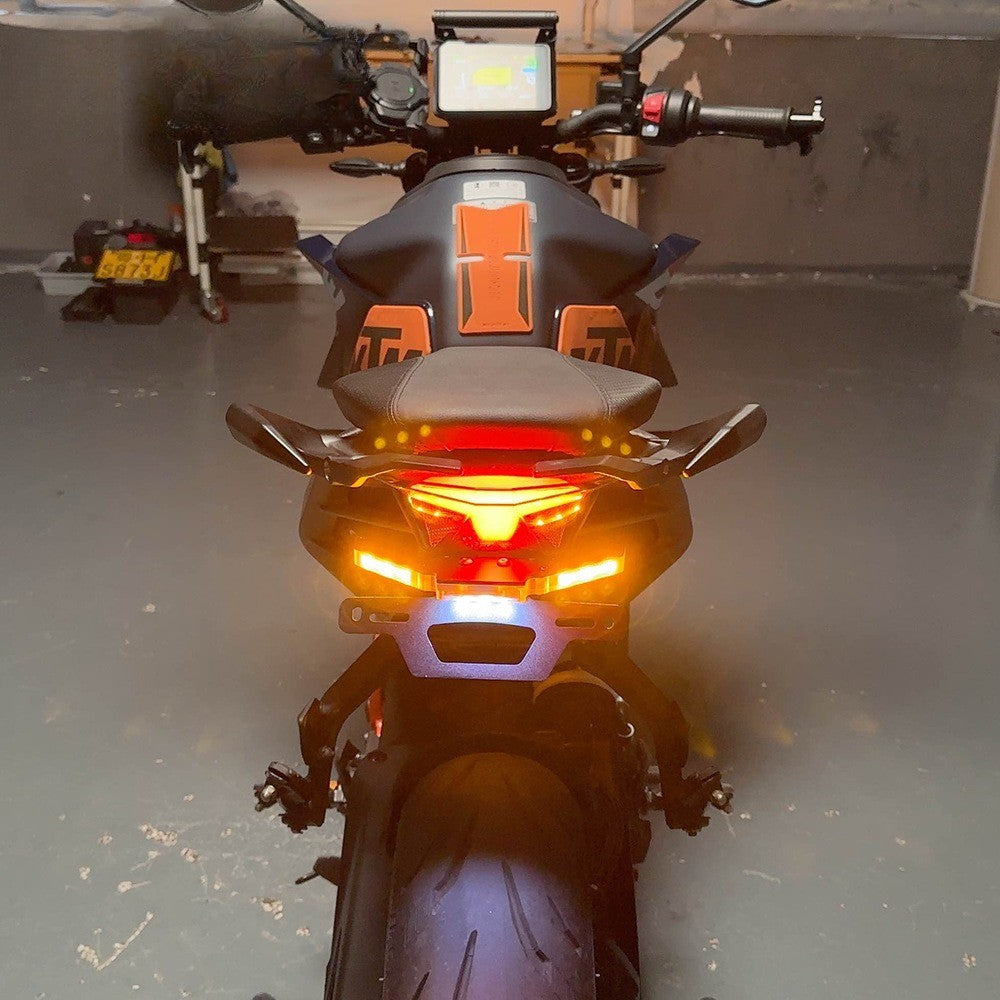 Tail Tidy Fender Eliminator Kit with Turn Signal Lights for KTM Duke 390 (2024–2025)