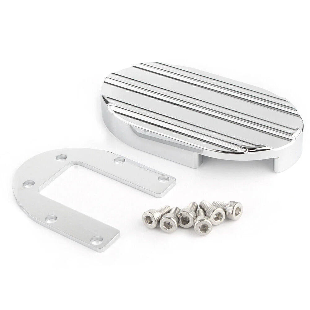 Aluminum Brake Pedal Pad Cover for Harley Sportster XL883 XL1200 V-Rod (2004-2023)