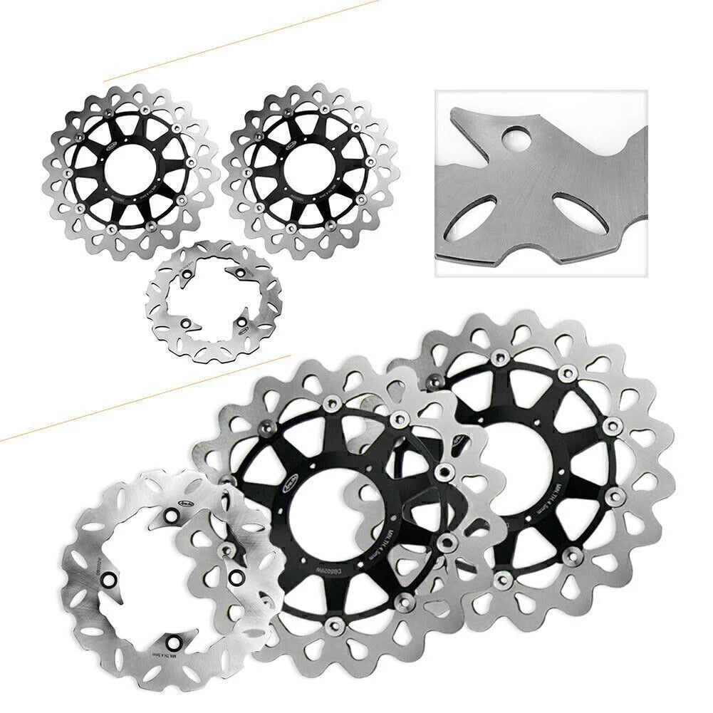 2X Front Brake Disc Rotors for Honda CBR 929RR & CBR 954RR (2000–2003)