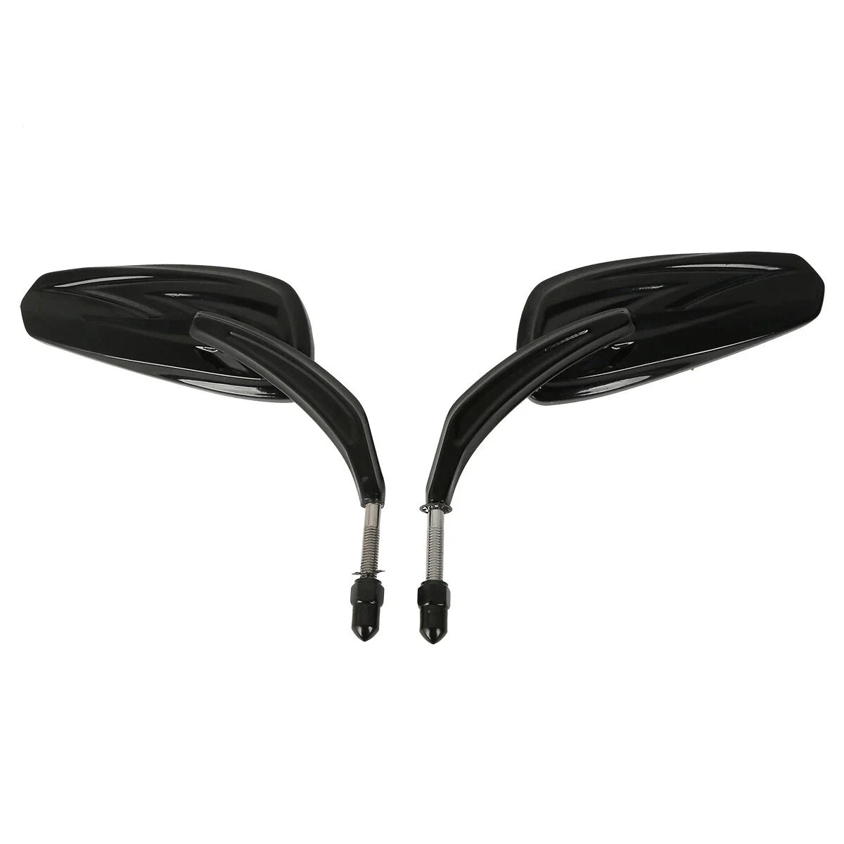 8mm Rear View Mirrors for Harley Sportster XL Softail Touring Models