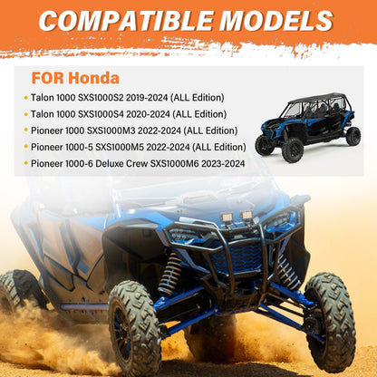 2X Front Upper Ball Joints for Honda Talon 1000R 1000X (2019–2024)