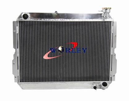Aluminum Radiator with Fans for Toyota Landcruiser 60 Series (1980–1990)
