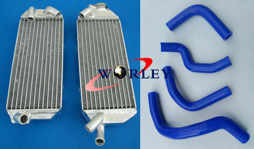 Aluminum Radiator with Hoses for Suzuki DRZ400E (2002–2007)