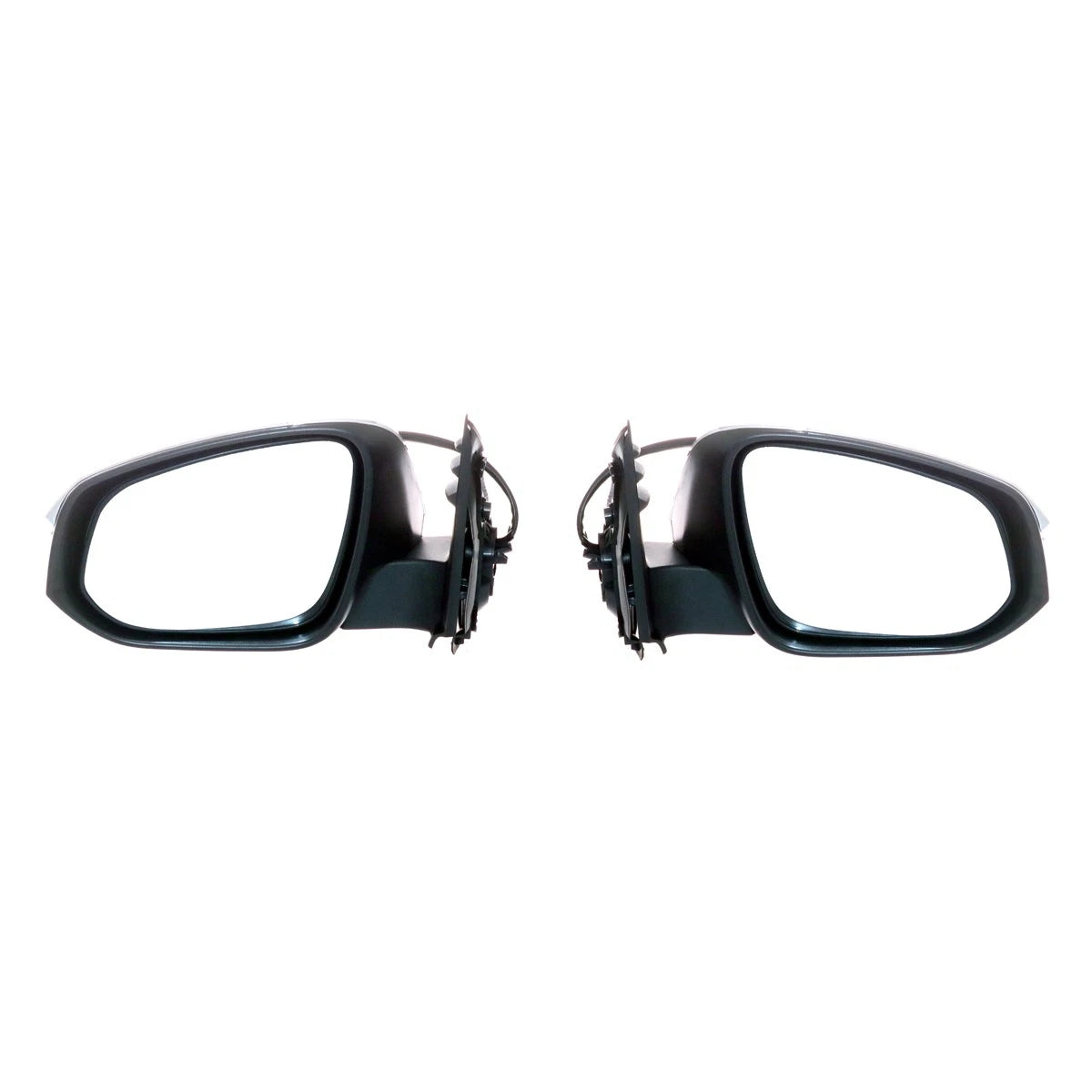 Chrome Electric LED Foldable Mirrors for Toyota Fortuner (2005–2023)