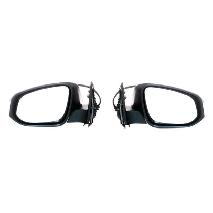 Chrome Electric LED Foldable Mirrors for Toyota Fortuner (2005–2023)