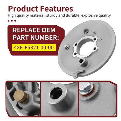 Rear Brake Backing Plate for Yamaha Bear Tracker 250 (1999–2004)
