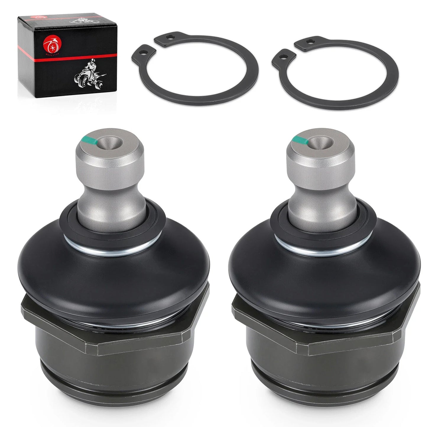 2 x Front Lower A Arm Ball Joint Set for Kawasaki Prairie (1999–2006)