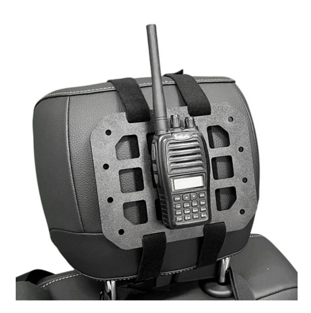 MOLLE Panel Car Seat Back Headrest Gun Rack Storage for Vehicle (All Years)