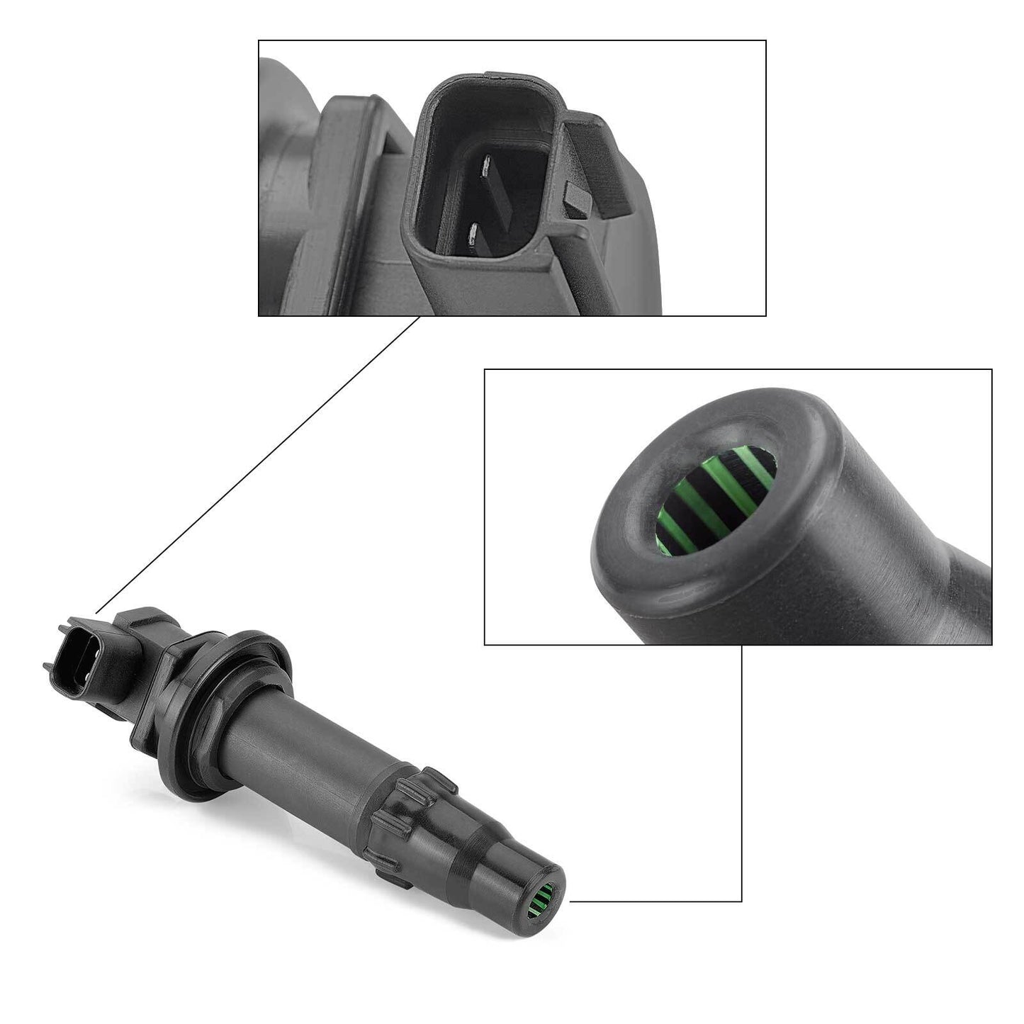 Ignition Coil & Spark Plug for Kawasaki KX250F (2006–2010)