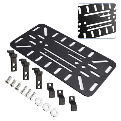 Set of 2 Adjustable Mounting Brackets for Motorcycle Seat Bags