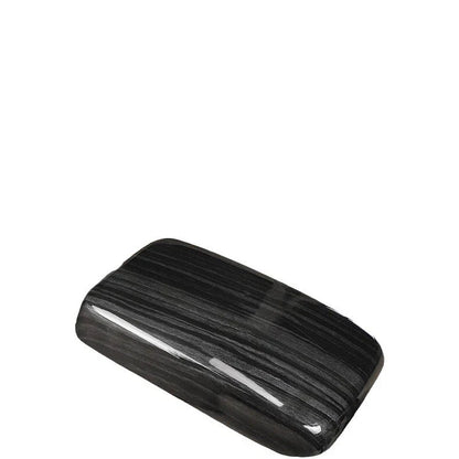 Black Wood Console Armrest Cover Trim Cap for Toyota Corolla (2003–2006)
