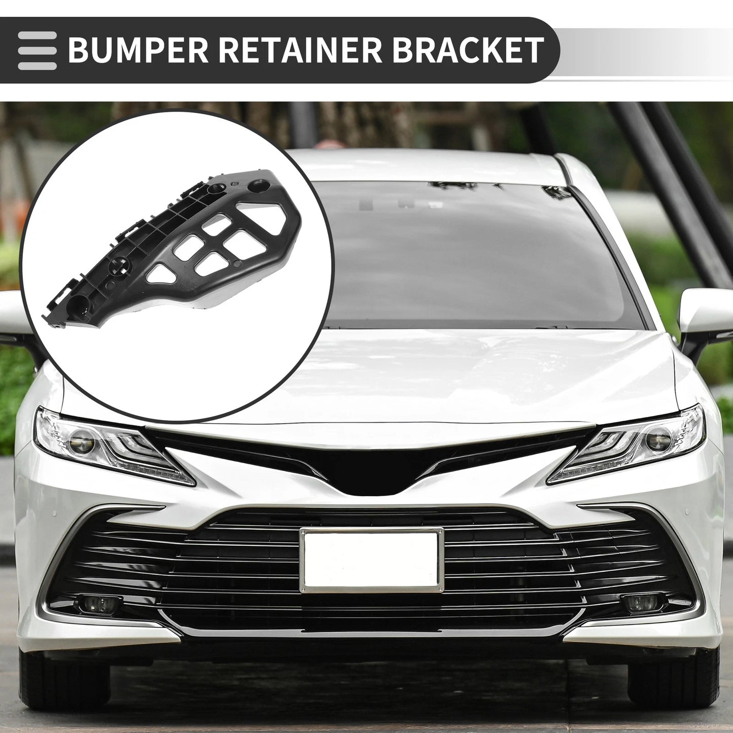 1pc Right Front Bumper Retainer Bracket No. 5253512130 for Toyota Corolla iM (2017–2018)