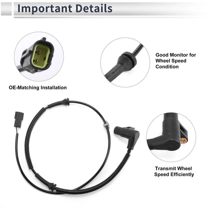 ABS Wheel Speed Sensor for KIA RIO (2001–2002) 0K31L4373XE/0K31L4373XD