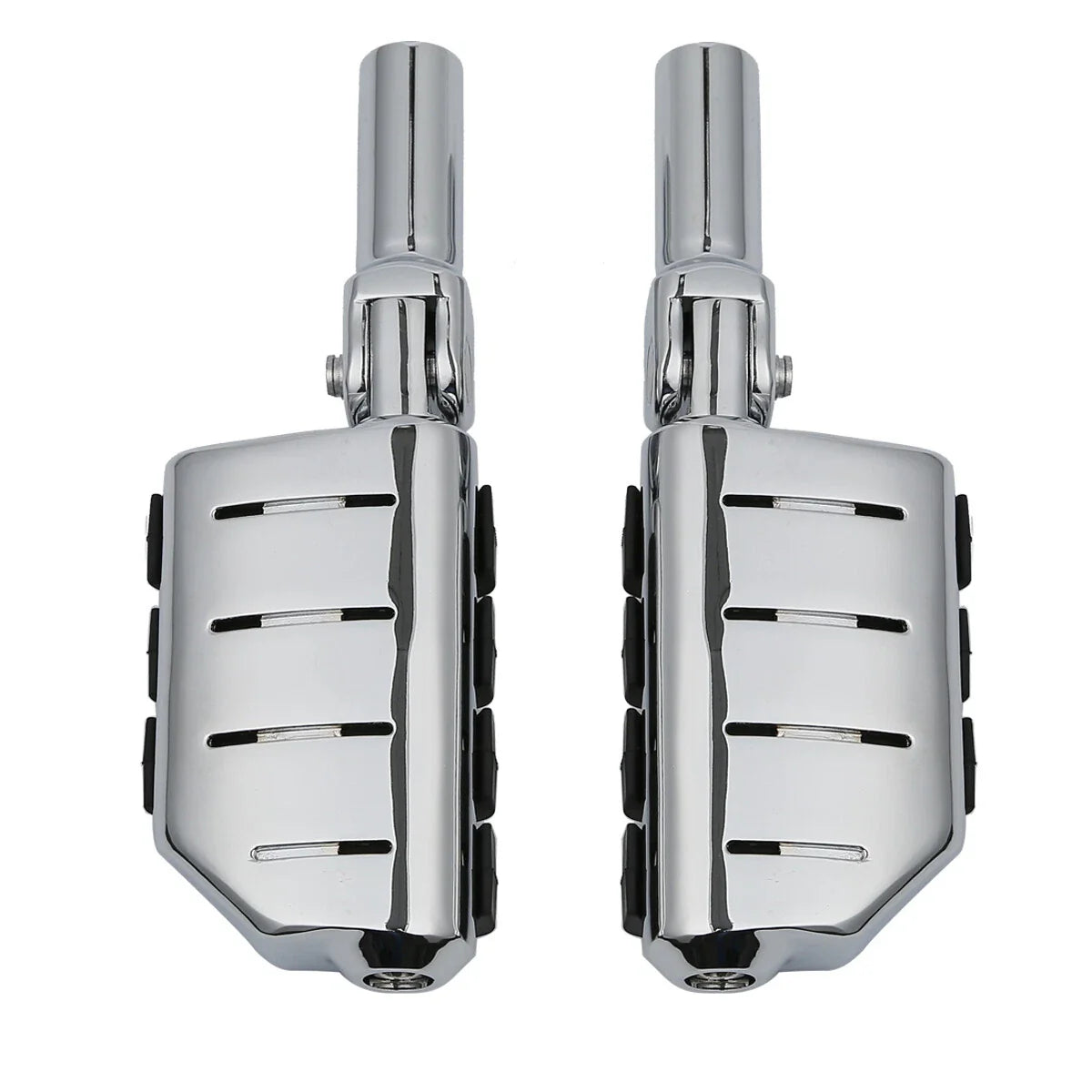 Chrome Rear Passenger Foot Pegs for Harley Softail Slim (2012-2017)