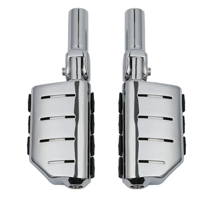 Chrome Rear Passenger Foot Pegs for Harley Softail Slim (2012-2017)