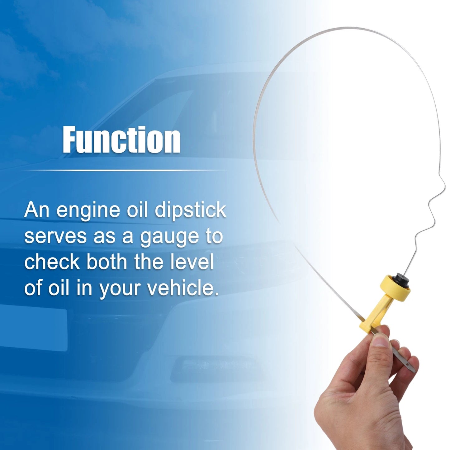Engine Oil Level Indicator Dipstick for Ford F-150 (2007)