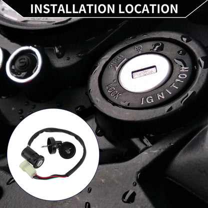 Ignition Key Switch No. 27005Y002 for Kawasaki KFX50 (2007–2023)
