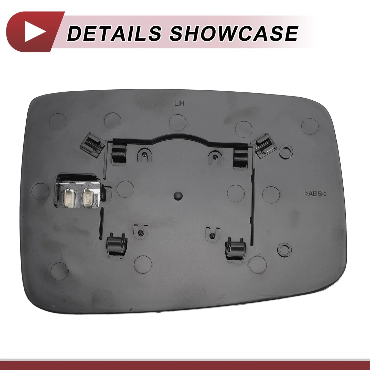 Heated Left Driver Side Mirror Glass for Dodge RAM 1500 2500