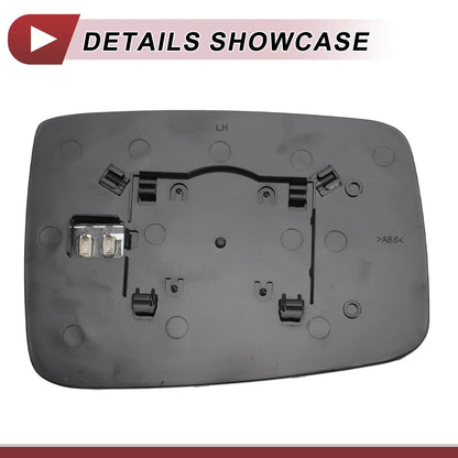 Heated Left Driver Side Mirror Glass for Dodge RAM 1500 2500