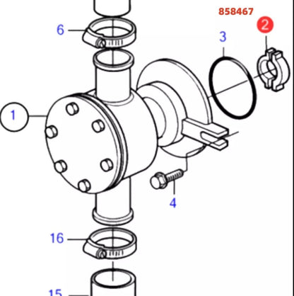 Major Repair Kit for Volvo Penta AD31/41 TAMD31/41