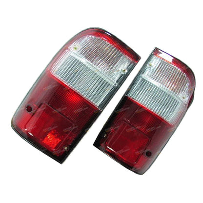 Clear Tail Lights Pair for Toyota Hilux Ute (1997–2005)