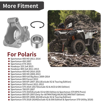 Rear Wheel Bearing Carrier for Polaris Sportsman 800 EFI (2007–2014)