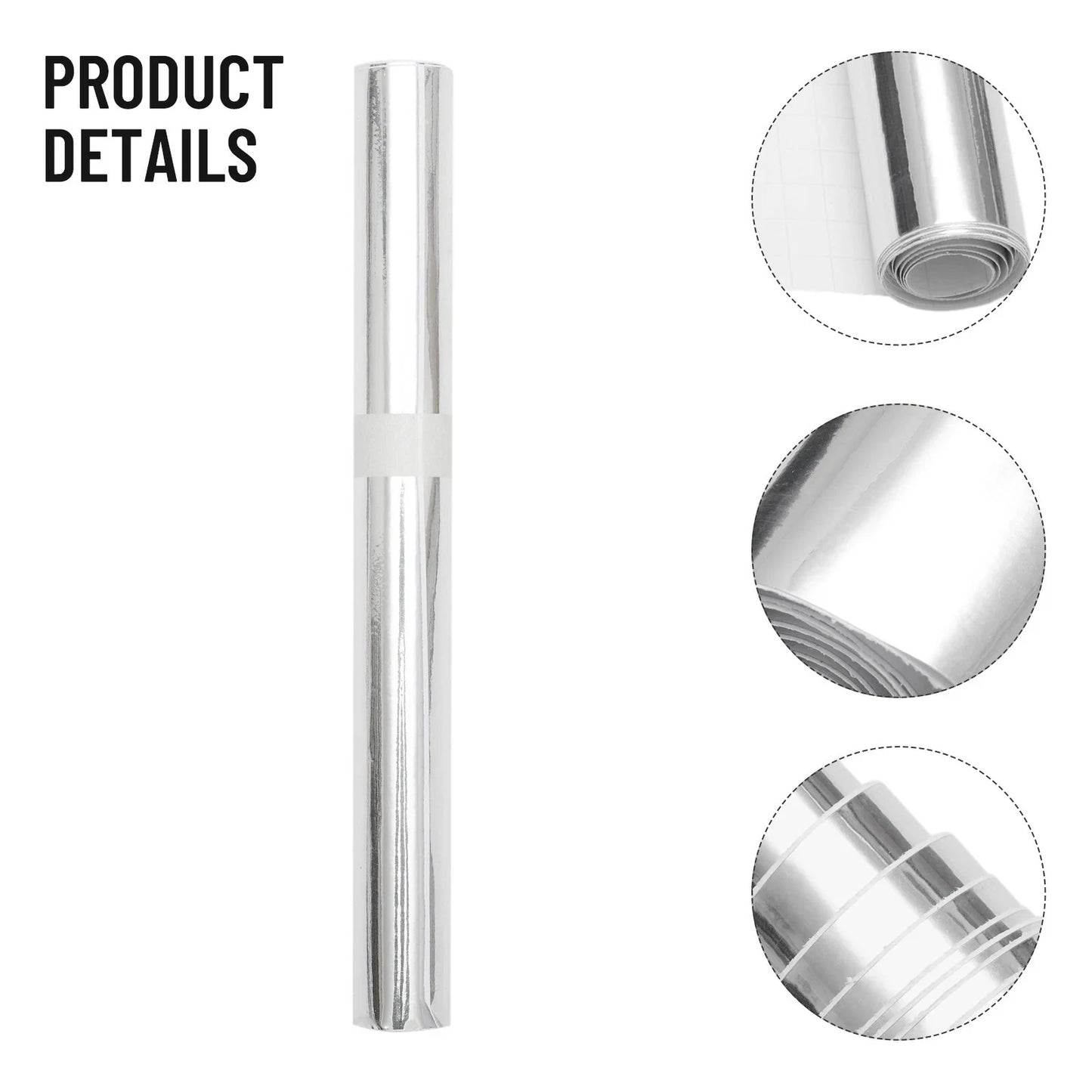 Vinyl Wrap Sticker for Car Glossy Glitter Metal Mirror Chrome Film Waterproof