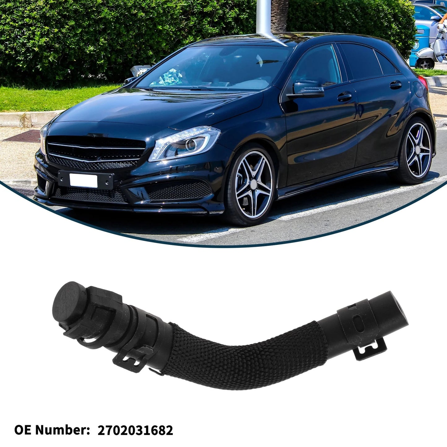 Radiator Hose for Mercedes-Benz A-Klasse (W176) No. 2702031682