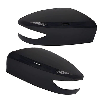 2 x Exterior Mirror Side Mirror Frame Caps for Nissan Altima Sedan, Sentra (2013-2018)