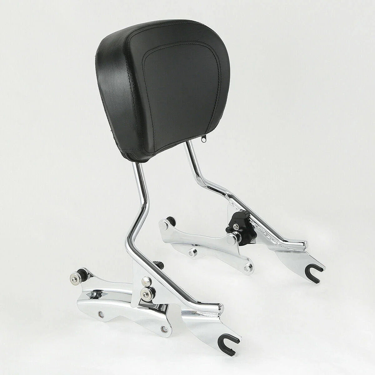 4 Point Docking Hardware Backrest Sissy Bar for Harley Touring FLHT (14-23)