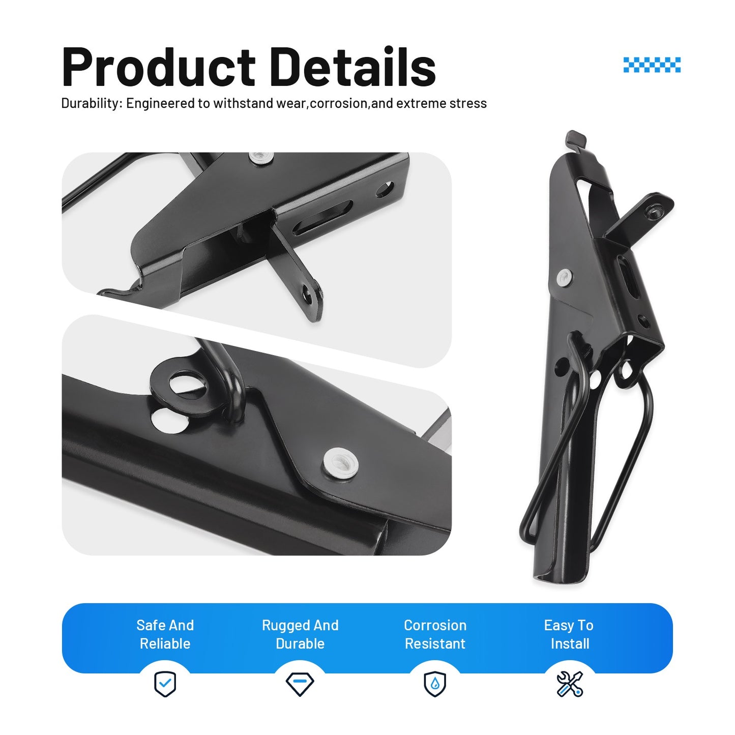 LH Tailgate Latch for Polaris Ranger 800 570 500 (2010–2019)