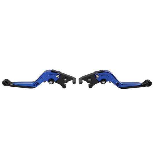 Blue Extendable Brake Clutch Levers for Kawasaki Ninja 650R ER6F ER6N (2006-2018)