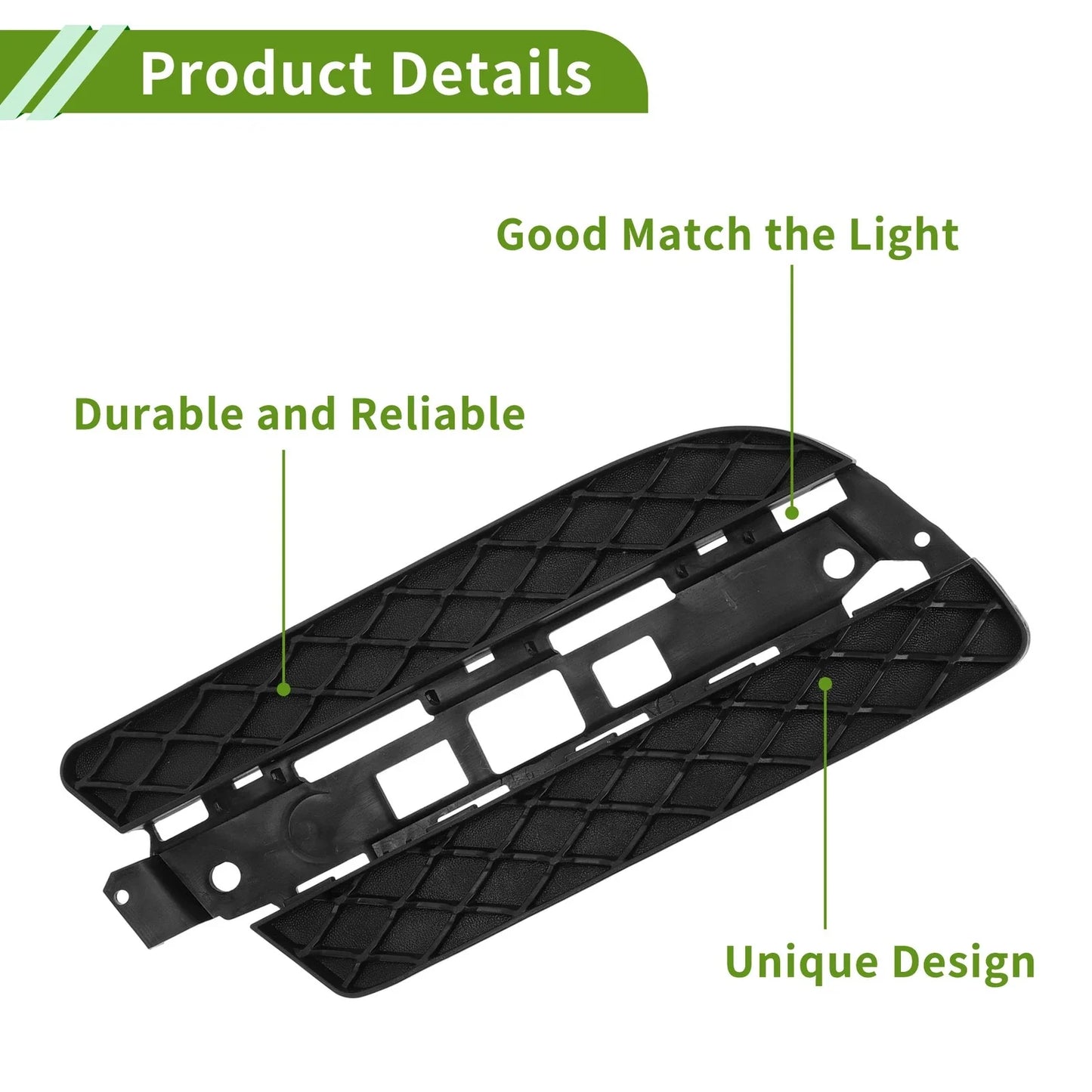 Front Left Fog Light Grill for Mercedes Benz GL350 (2007-2012)