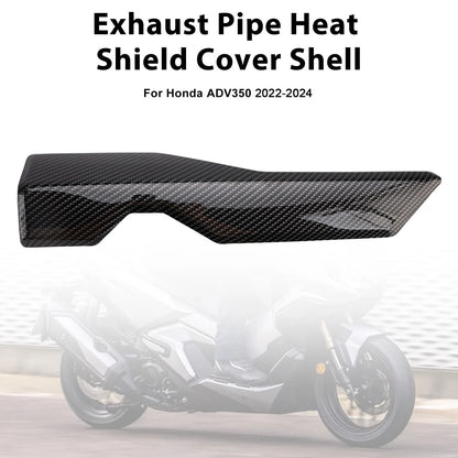 Exhaust Pipe Heat Shield Cover for Honda ADV 350 (2022–2024) Carbon
