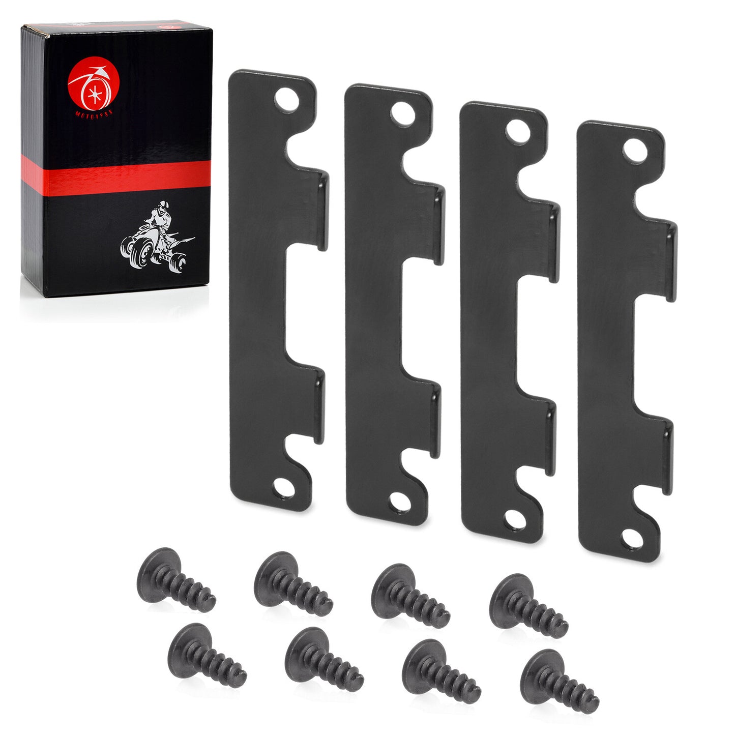 Tailgate Hinge Plates for Yamaha Rhino 450 660 700 (2004–2013)