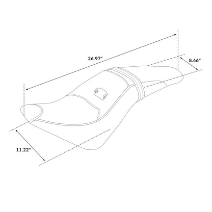 Rider Passenger Seat for Indian Scout Sixty (2015-2023)