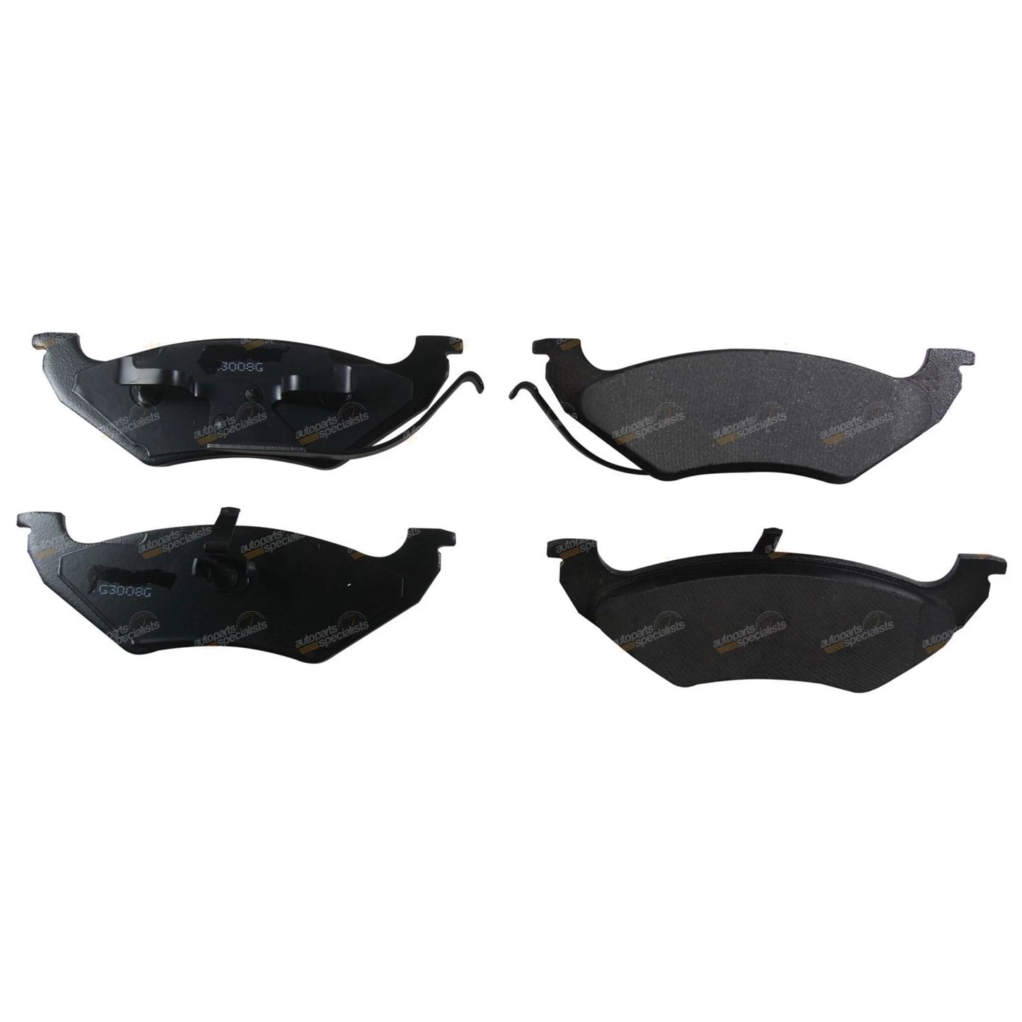 Rear Disc Brake Pads Set for Chrysler Voyager (1997–2008)