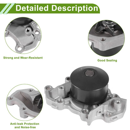 Engine Water Pump for Mitsubishi Lancer (1994–1996) MD302010