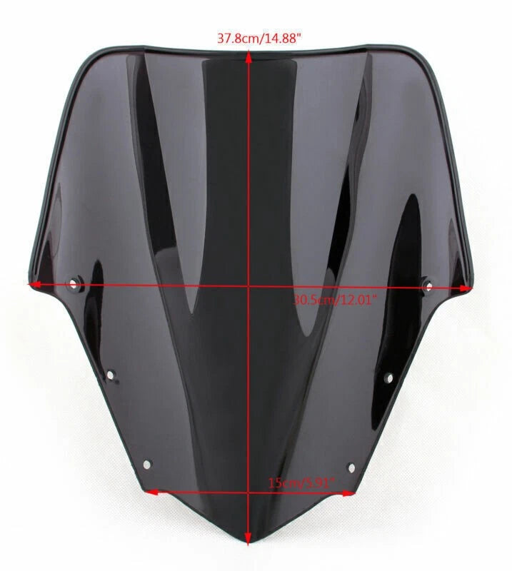 Windscreen Bubble for Yamaha FZ1 FZ1S (2006–2015) Chrome E3
