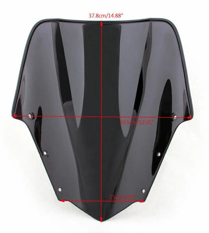 Windscreen Bubble for Yamaha FZ1 FZ1S (2006–2015) Chrome E3