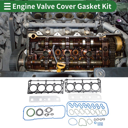 Engine Valve Cover Gasket Kit for Cadillac Escalade ESV 6.0L (2004–2006)