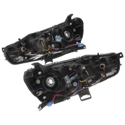 Headlight Pair for Mitsubishi Lancer CJ (2007–2015) Halogen