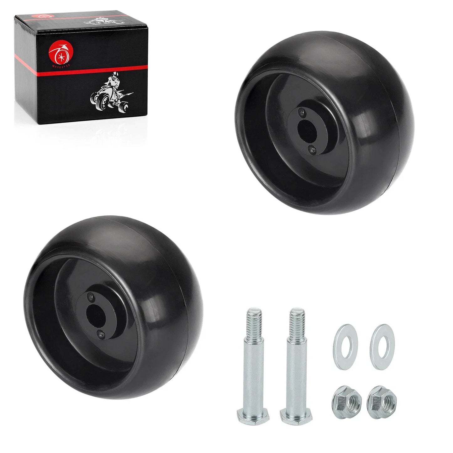 2 x Deck Wheels Kit for Ferris Simplicity Snapper Pro