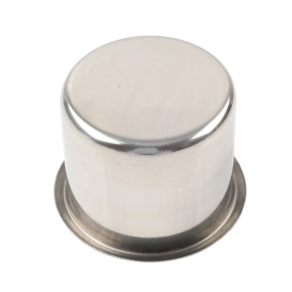 Stainless Steel Drop-in Cup Holder for Poker Table Yacht Boat RV Car Truck