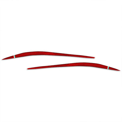 Headlight Eyebrow Eyelids Cover Trim for Alfa Romeo Giulia (2015-2024)