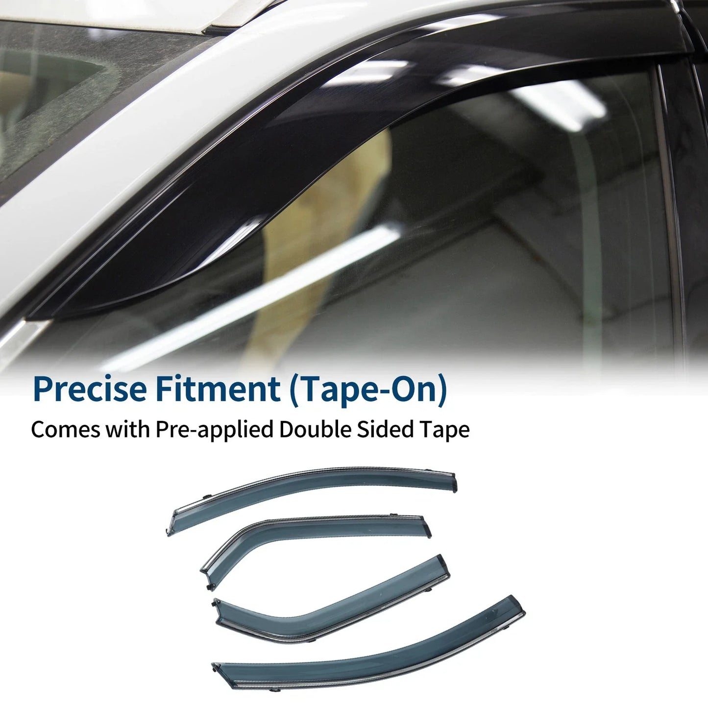 Car Window Deflectors for Honda Fit Sedan 2007-2008 Side Vent Visors