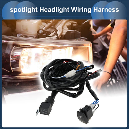 Headlight Cable Repair Kit   - 4 Terminal Plug Set
