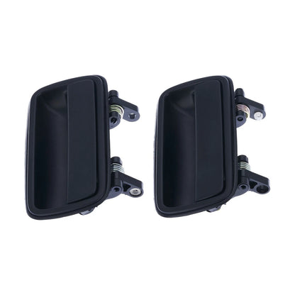 Set of 2 Outer Door Handles for Suzuki Vitara (1988–1998) Black